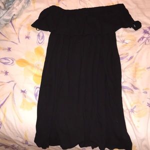 Off the shoulder dress